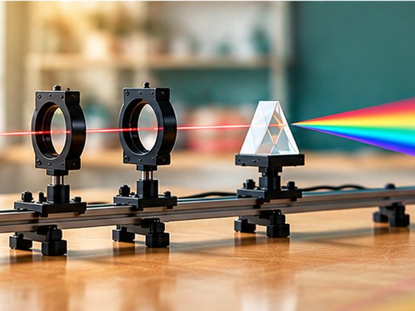 Optical Bench with Prism