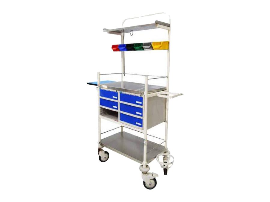Crash Cart – Powder Coated (MGE-2019A)