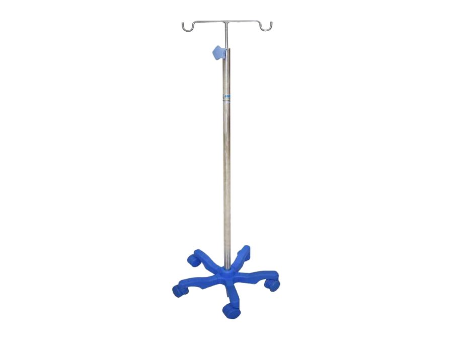 IV Stand – Blue Fibre Base (MGE-2034B)