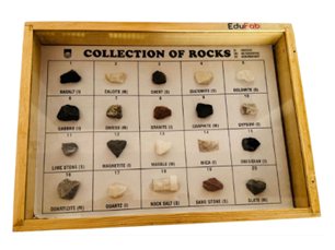 Rocks Set of 20 with Wooden Frame (MGE-1810)
