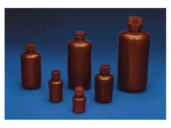 Reagent Bottles (Narrow Mouth) - Amber (MGE-1929)