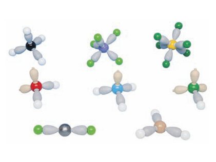 Molecular Model Set - Shapes of Molecules - 8 Model Kit (MGE-2110)