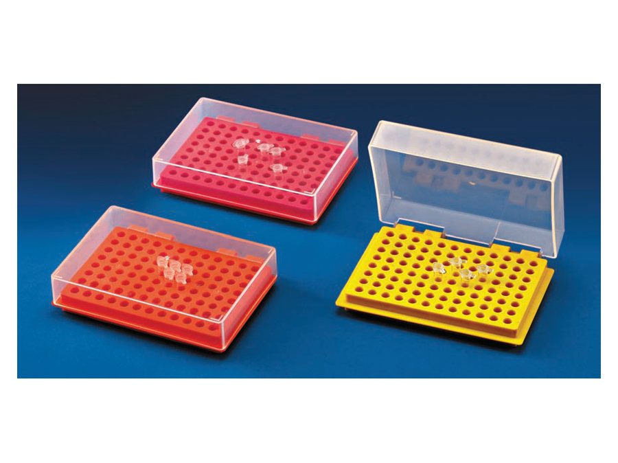 PCR Tube Rack with Hinges - Autoclavable (MGE-2128)