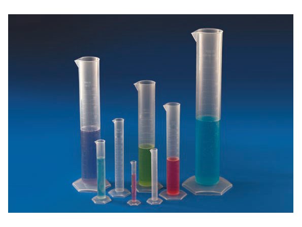 Measuring Cylinders Hexagonal (MGE-2181)