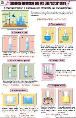 Chemical Reaction and its Characteristics Chart (MGE-2261)