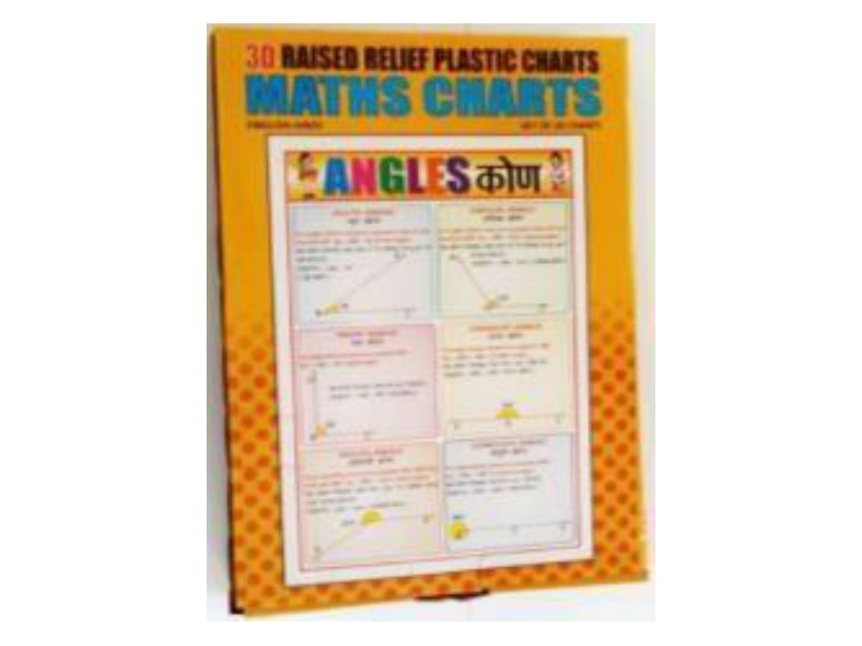 Maths – 3D Embossed Charts (Set of 10) (MGE-1773)