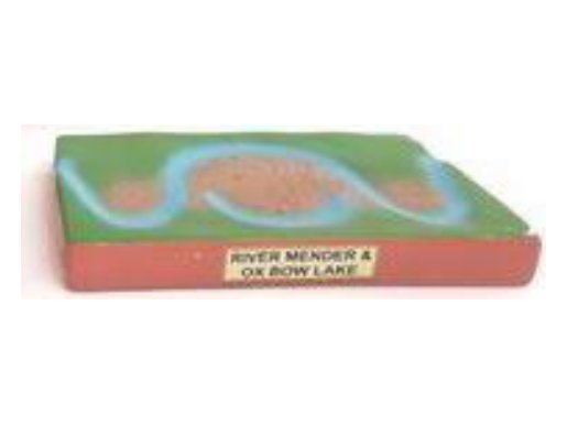 River Meander & Ox-Bow Lake – Geological 3D Model (MGE-1789)