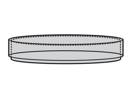 Amber Colour Petri Dishes, Bore 3.3 expansion Glass (MGE-1042)