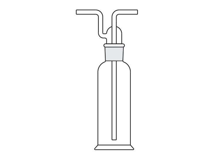 Gas Washing Bottles (MGE-1077)