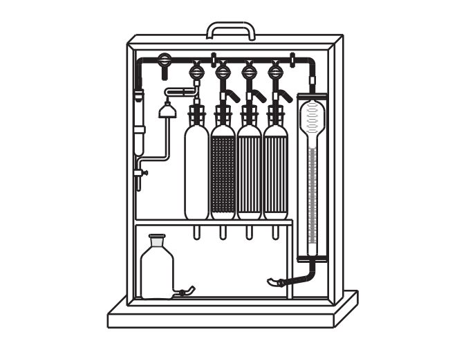 Orsat Gas Analysis Unit (MGE-1092)
