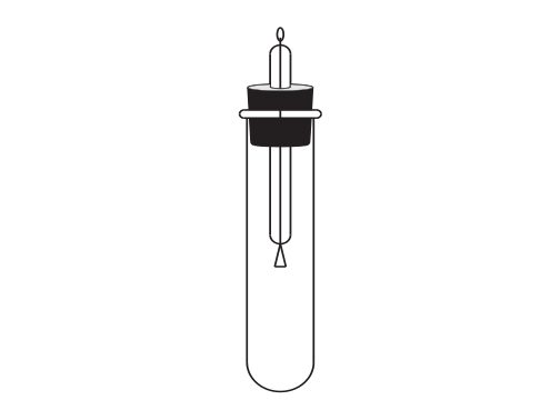 Spare Platinum Electrodes pair for Hoffman's Voltameter (MGE-1123)