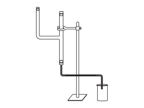 Potometer for observing the rate of absorption of water by transpiring… (MGE-1272)