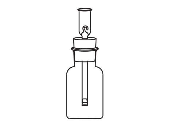 Willmout Bubbler with Soda glass bottle (MGE-1275)