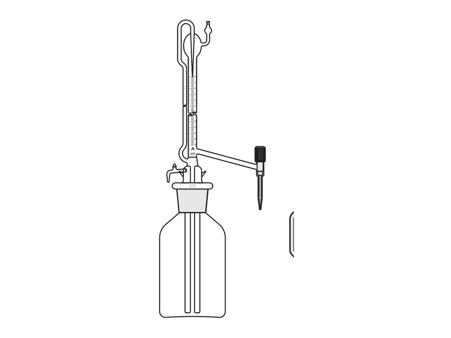 Burettes, Automatic zero (MGE-523L)