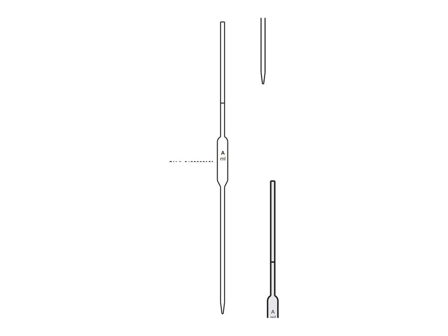Pipettes Transfer Volumetric (MGE-540L)