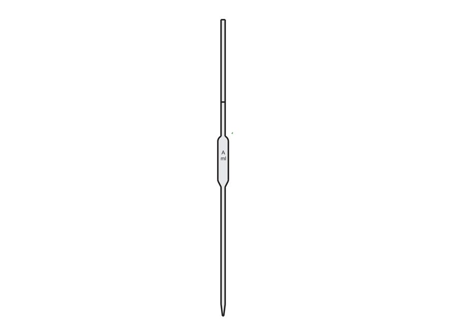 Amber Coloured Pipettes Transfer Volumetric (MGE-540M)