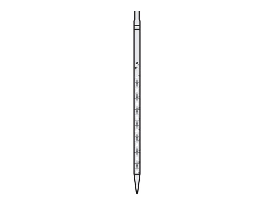 Amber Coloured Pipettes, Measuring, Graduated, Serological (MGE-543ML)