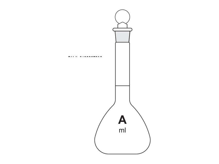 Flask Volumetric (Measuring) (MGE-580)