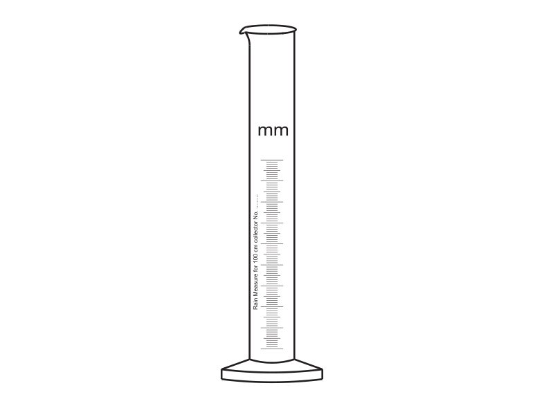Cylinder, Rain Measure (MGE-611)