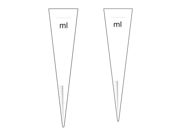 Cones, Imhoff, Sediment, Sharp Tip (MGE-615)