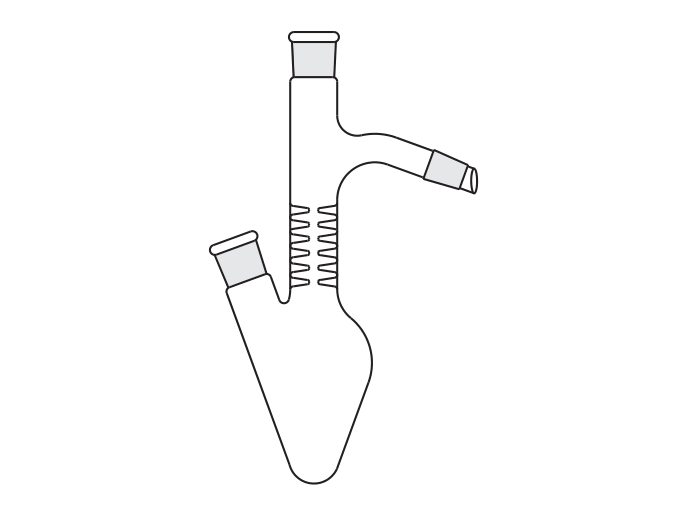 Flasks Vigreux (MGE-699)
