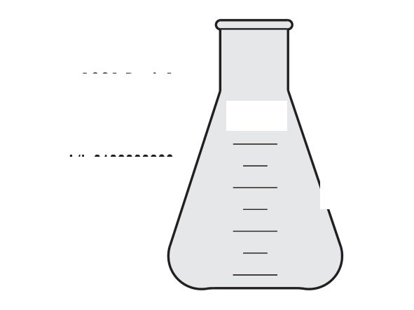 Amber Coloured Flasks Erlenmeyer’s (MGE-707M)