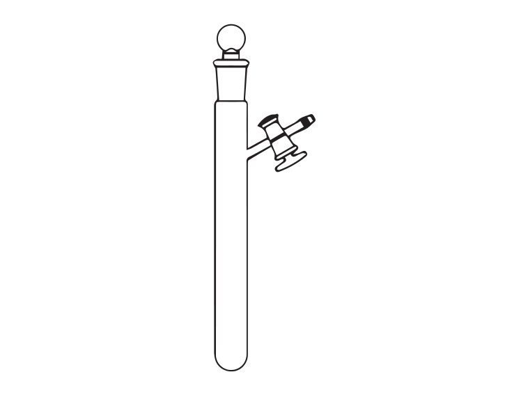 Test Tube with side arm (MGE-711B)