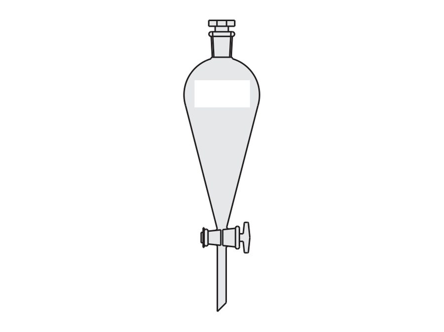 Amber Colour Separating Funnels (MGE-785M)