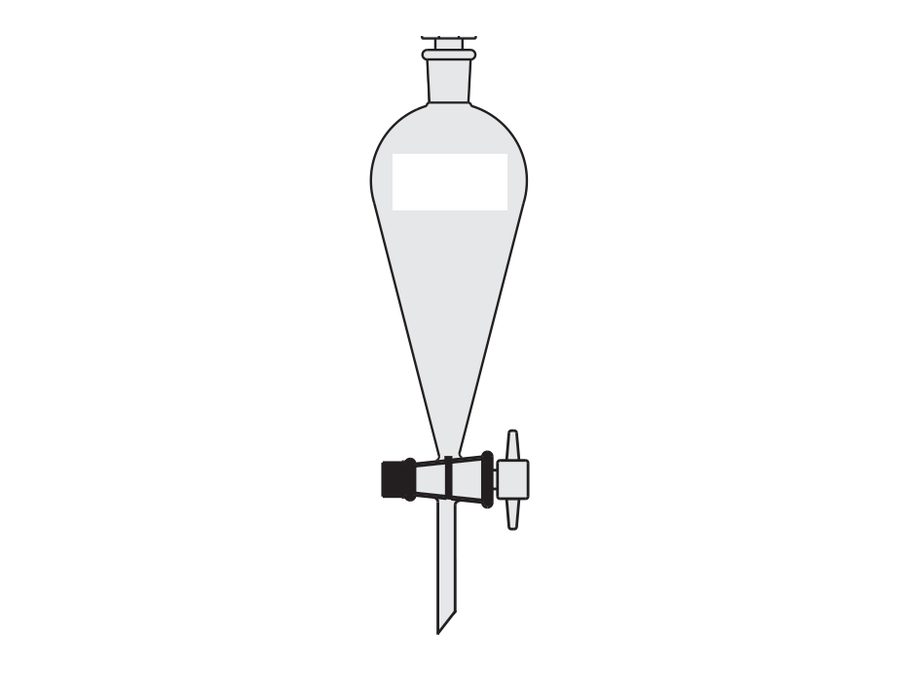 Amber Colour Separating Funnels (MGE-787M)
