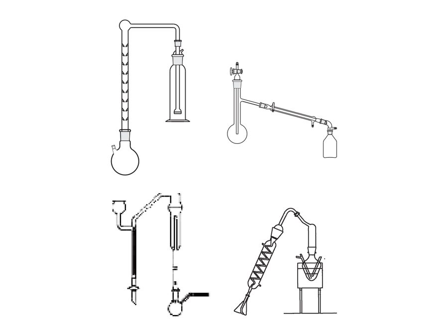 Methoxy Determination Assembly as per USP (MGE-878)