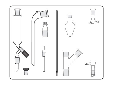 Complete Set comprising 9 items of Glassware (MGE-880d)