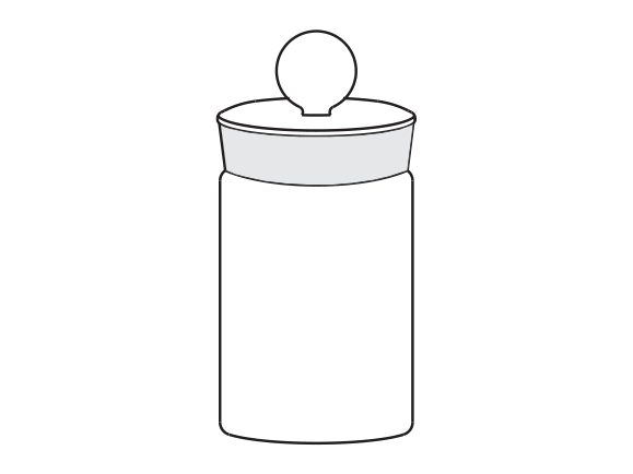 TLC Chamber with suitable stopper, cap-500ml (MGE-932)