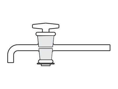 Stopcock for Aspirators 4 mm Bore (MGE-949)