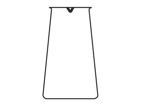 Beaker Philips, Conical with spout (MGE-971c)