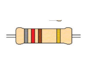 Carbon Resistor (1/2 W) (MGE-1351)