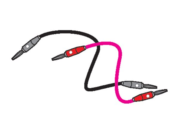 Banana Plug Connecting Wire (MGE-1397)